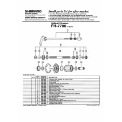1 Corps De Roue Libre SHIMANO Y3A098010 FH-7700 Dura-Ace Complete Freewheel Body -PERIPHERIQUES Soldes Magasin 1 corps de roue libre shimano y3a098010 fh 7700 dura ace complete freewheel body 2