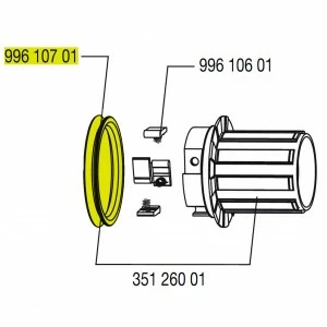 1 Joint Corps De Roue Libre MAVIC 99610701 ITS-4 Freehub Body Seal 2 1 Joint Corps De Roue Libre MAVIC 99610701 ITS-4 Freehub Body Seal – Image 2