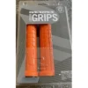 Race Face 1 Paire De Poignées/ Grip RACEFACE GRIPPLER 30mm Orange Type Lock On