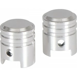 2 Bouchons De Valve BIKE PARTS Caps PISTON Shrader Argent 1 2 Bouchons De Valve BIKE PARTS Caps PISTON Shrader Argent