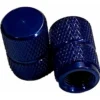 2 Bouchons De Valve BIKE PARTS Caps Shrader Bleu