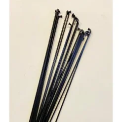 20 Rayons ATOMLAB Acier / 233mm Noir (BMX VTT 24")