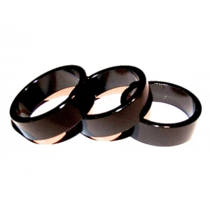 No Name 3 Bagues/Entretoises De Direction HEADSET ALUMINIUM 1"1/8 10mm Noir 1 No Name 3 Bagues/Entretoises De Direction HEADSET ALUMINIUM 1"1/8 10mm Noir