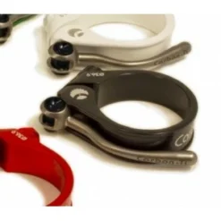 Carbon-Ti Collier De Selle CARBON TI X-CLAMP QR EVO 36.9mm Noir (Devinci, Orbea, Wilier)