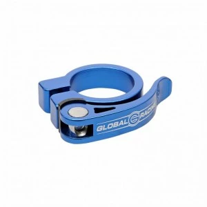 Promax Collier De Selle GLOBAL RACING Fast Seat Clamp 25,4mm Bleu (serrage Rapide) 1 Promax Collier De Selle GLOBAL RACING Fast Seat Clamp 25,4mm Bleu (serrage Rapide)