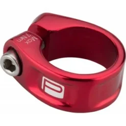 Collier De Selle PROMAX FC-1 Fixed Seat Clamp 25,4mm Rouge (serrage à Vis)
