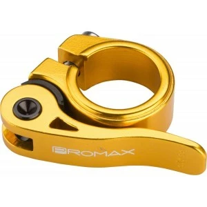 Collier De Selle PROMAX Quick Release 25,4mm Or (serrage Rapide) 1 Collier De Selle PROMAX Quick Release 25,4mm Or (serrage Rapide)