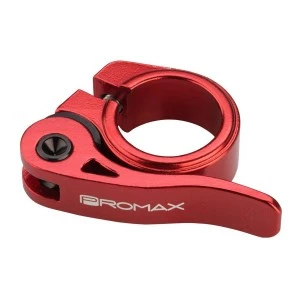 Collier De Selle PROMAX Quick Release 25,4mm Rouge (serrage Rapide) 1 Collier De Selle PROMAX Quick Release 25,4mm Rouge (serrage Rapide)
