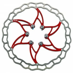 Disque De Frein ASHIMA AI2 180mm Super Light Rouge 1 Disque De Frein ASHIMA AI2 180mm Super Light Rouge