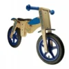 Cgn Draisienne En Bois MOTO Bleu 12" Evolutif 2-4ans