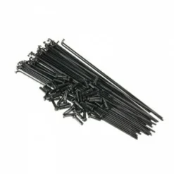Pack De 50 Rayons MUTINY DB Spokes Acier / 194mm Noir (BMX)
