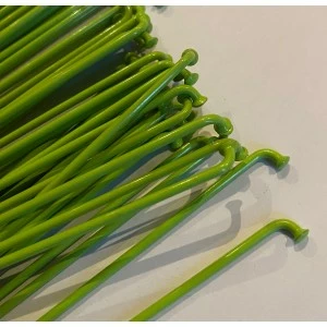 Pack De 50 Rayons SHADOW CONSPIRACY Straight Spokes Acier / 184mm Vert (BMX 20") 2 Pack De 50 Rayons SHADOW CONSPIRACY Straight Spokes Acier / 184mm Vert (BMX 20") – Image 2