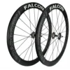 Paire De Roues Piste ROADBORN FALCON 50 Carbone à Pneu 700 100/120mm