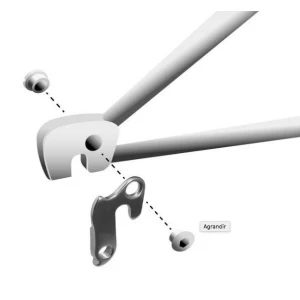 Marwi Patte De Dérailleur GH-005 (12784) (D56)/ MBK LAPIERRE CUBE TREK KHS CANYON / Hanger / Schaltauge 5 Marwi Patte De Dérailleur GH-005 (12784) (D56)/ MBK LAPIERRE CUBE TREK KHS CANYON / Hanger / Schaltauge – Image 5