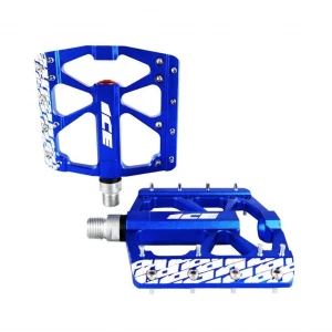Pédales Plates ICE FAST Cnc Pedals Bleu 1 Pédales Plates ICE FAST Cnc Pedals Bleu