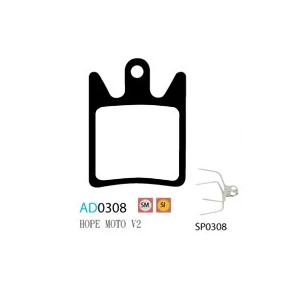 Plaquettes ASHIMA AD0308-SM Semi Metal HOPE MOTO V2 1 Plaquettes ASHIMA AD0308-SM Semi Metal HOPE MOTO V2