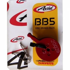 Plaquettes SRAM AVID BB5 Mech. Organique 2 Plaquettes SRAM AVID BB5 Mech. Organique – Image 2