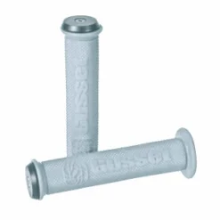 Poignées/Grips Bmx GUSSET FILE Bleu Blanc