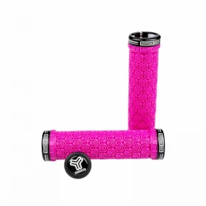 Poignées/Grips SB3 Logo Lock-On Rose 1 Poignées/Grips SB3 Logo Lock-On Rose