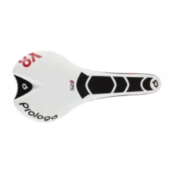 Selle PROLOGO NAGO EVO X8 CPC Nack Carbon 135mm Blanc & Noir