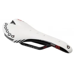Selle PROLOGO NAGO EVO X8 Nack Carbon 135mm Blanc & Noir