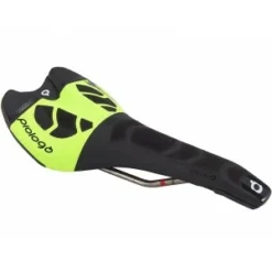 Selle PROLOGO NEW NAGO EVO CPC Tirox 134mm Noir & Jaune Fluo