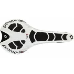 Selle PROLOGO NEW NAGO EVO CPC Tirox 141mm Blanc & Noir