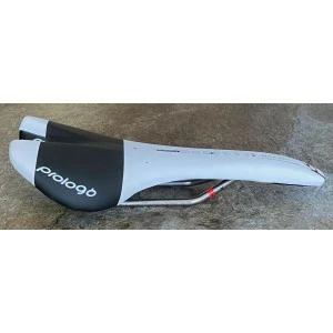 Selle PROLOGO NEW NAGO EVO Tirox 134mm Blanc & Noir 3 Selle PROLOGO NEW NAGO EVO Tirox 134mm Blanc & Noir – Image 3