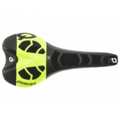 Selle PROLOGO SCRATCH 2 CPC NACK Carbon 134mm Noir & Jaune Fluo