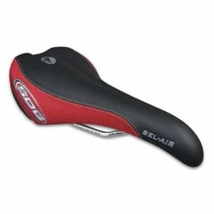Selle SDG BEL AIR RL Cromo Noir & Rouge 1 Selle SDG BEL AIR RL Cromo Noir & Rouge