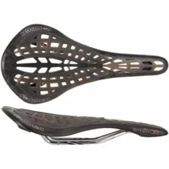 Selle TIOGA SPYDER STRATUM Rail Chromo Noir