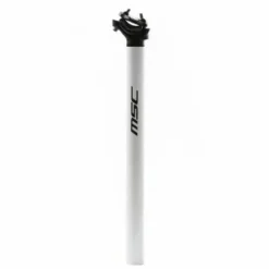Tige De Selle MSC STRAIGHT Alu 30,9 X 400mm Blanc