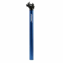 Tige De Selle MSC STRAIGHT Alu 30,9 X 400mm Bleu